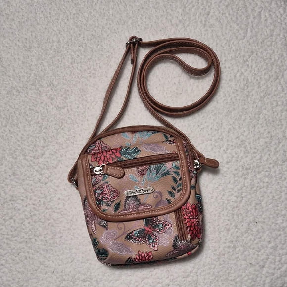 Multisac Handbags - Small Butterfly Crossbody